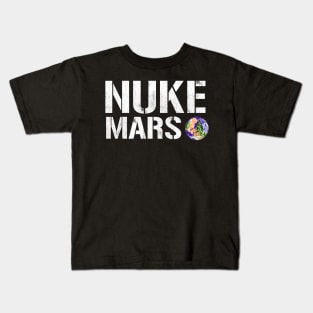 Nuke Mars - Elon Musk Kids T-Shirt